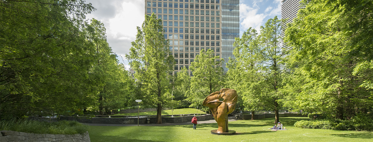 Sculpture in Jubilee Park