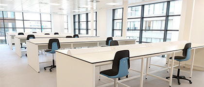 Lab space at Canary Wharf
