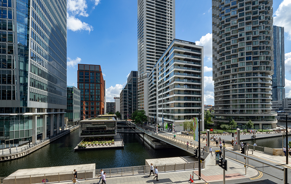 Wood Wharf and Hawksmoor Wood Wharf