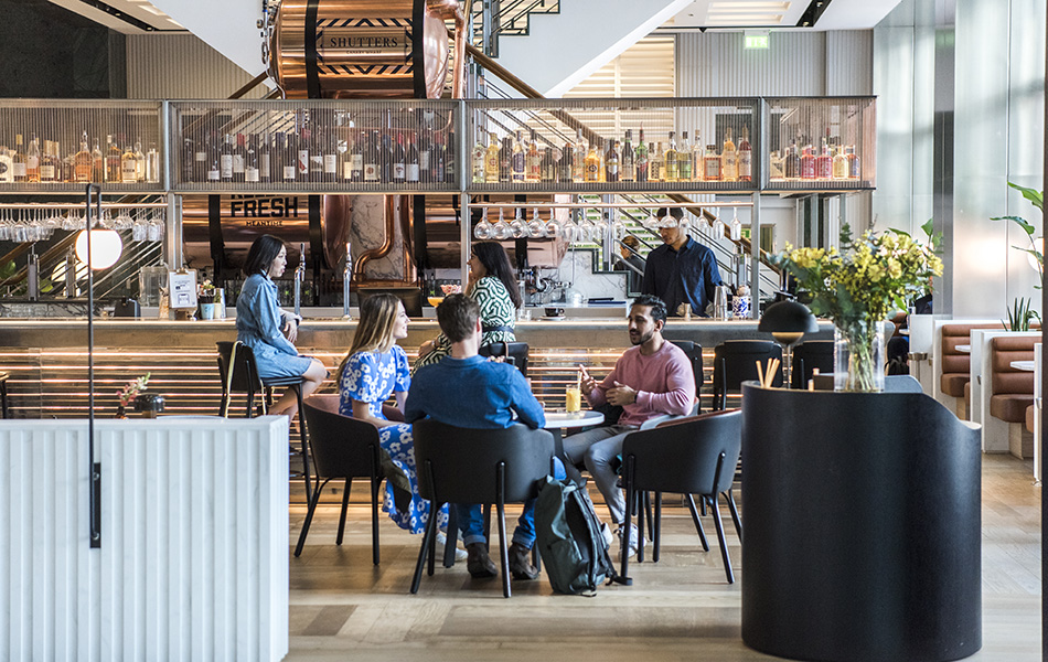 Pedler Restaurant in at One Canada Square