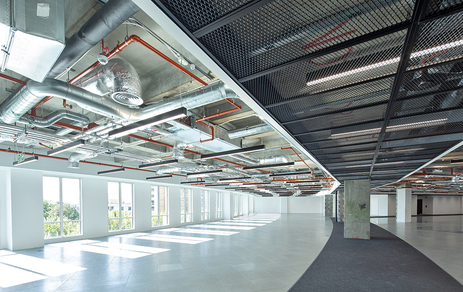 Vacant floor, The Columbus Building