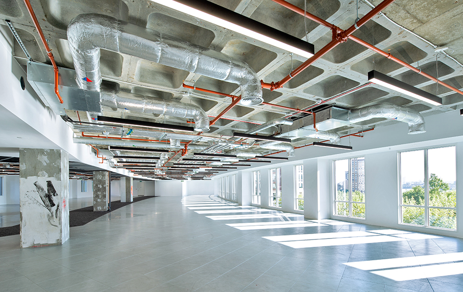 Vacant floor, The Columbus Building