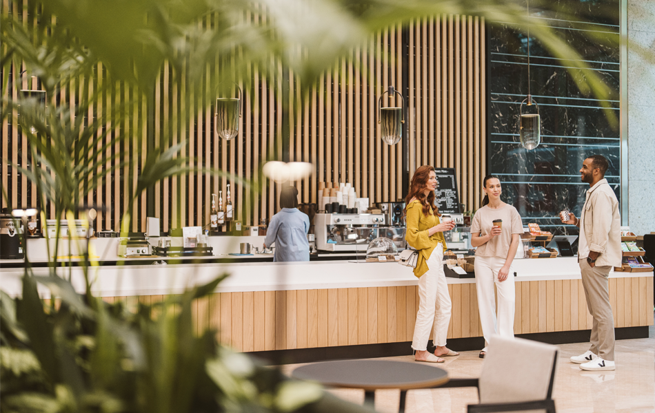 Forty Bank Street Reception Coffee Bar