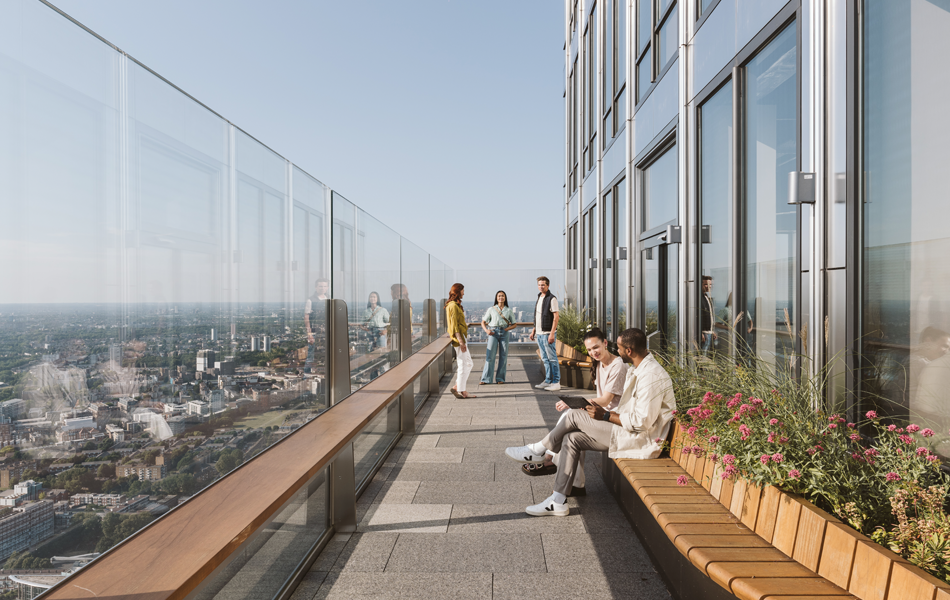 One Canada Square Level 47 Terrace