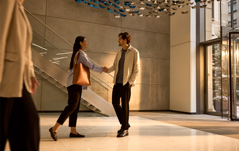 The Columbus Building Reception